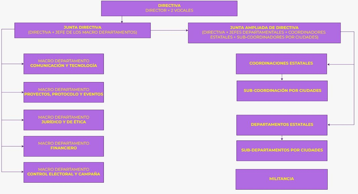 Organigrama Estructural de ADN